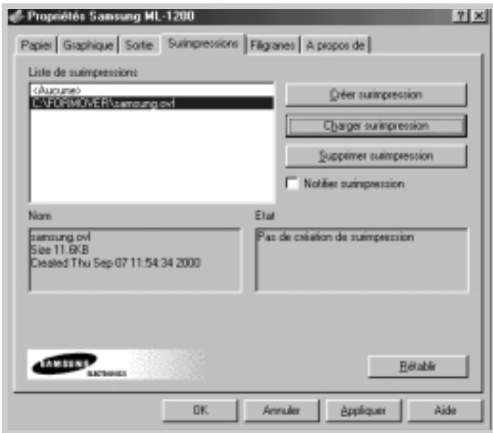 SAMSUNG ML-1200 - Création d'une nouvelle fond de page - 5