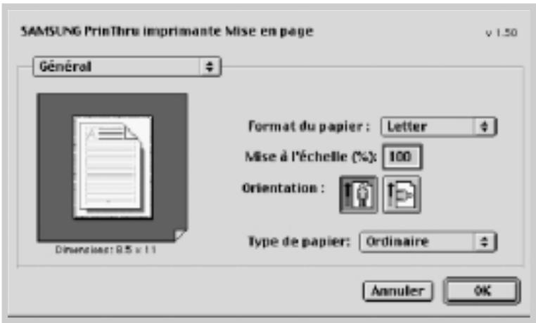 SAMSUNG ML-1200 - Impression à partir d'un Macintosh - 1