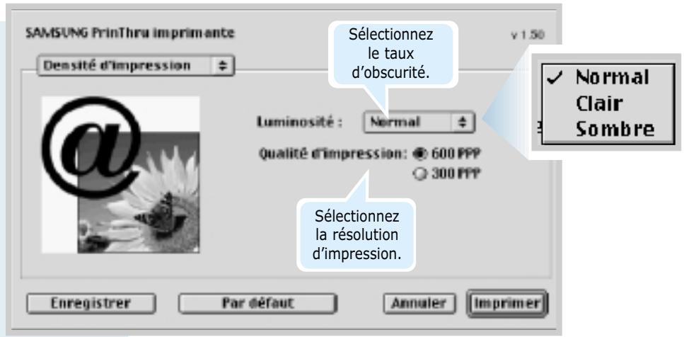 SAMSUNG ML-1200 - Fonctions d'impression avances - 1