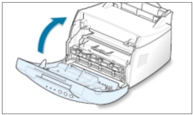 SAMSUNG ML-1200 - Nettoyage de l'intérieur de l'imprimante - 2
