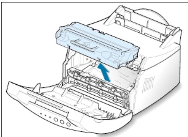 SAMSUNG ML-1200 - Bourrage à l'intérieur de l'imprimante - 2
