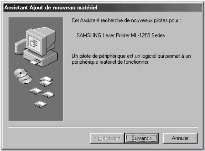 SAMSUNG ML-1200 - Installez le pilote PCL - 4
