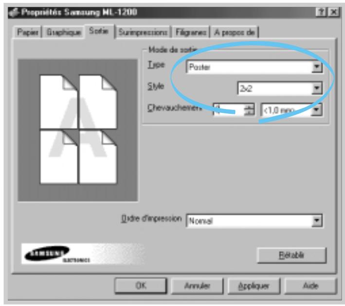 SAMSUNG ML-1200 - Impression de posters - 2