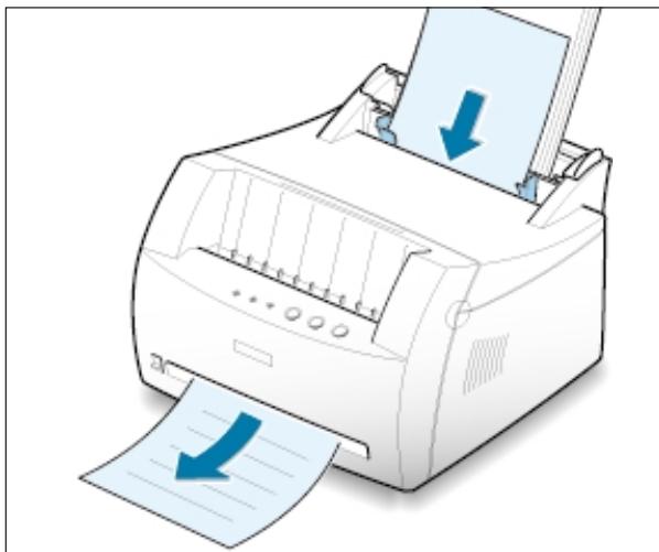 SAMSUNG ML-1200 - Utilisation du bac d'alimentation manuelle - 5