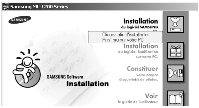 SAMSUNG ML-1200 - Installez le pilote PCL - 2