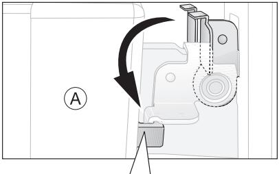ARTHUR MARTIN FE 3414 WC - Montage de la valve de la porte - 7