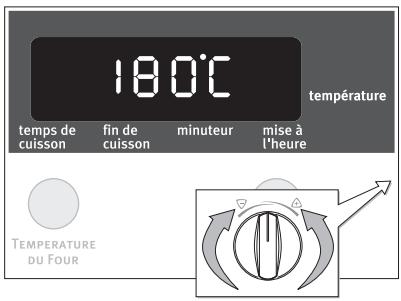 ARTHUR MARTIN FE 3414 WC - Modifier la température du four - 1