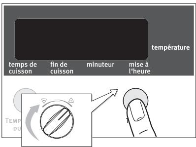ARTHUR MARTIN FE 3414 WC - Désactiver l'affichage de l'heure - 3