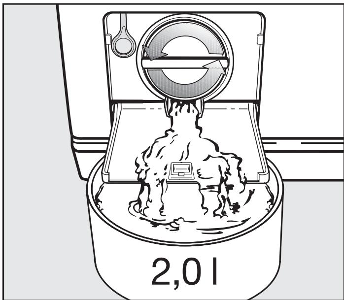 MIELE W614 - Vidange - 1