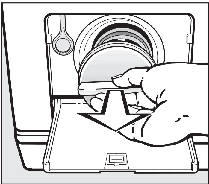 MIELE W614 - Vidange - 2