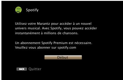 MARANTZ SR7008SG - Écoute de Spotify - 2