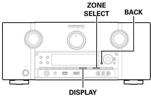 MARANTZ SR7008SG - Fonction de mémoire de sauvégarde double - 1