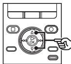 OLYMPUS DM-901 - Utilisation de la fonction Recherche par calendrier pour trouver un fichier - 5