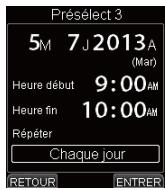 OLYMPUS DM-901 - Appuyez sur la touche F3 (ENTRER) pour finaliser le réglage. - 2