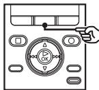 OLYMPUS DM-901 - Appuyez sur la touche F2 (ANL ABC). - 1