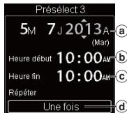 OLYMPUS DM-901 - Configuration de l'enregistrementprogramme [Durée Rec] - 3