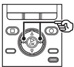 OLYMPUS DM-901 - Réglage de la date et de l'heure de lecture du mémo vocal - 3