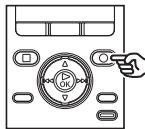 OLYMPUS DM-901 - Enregistrement d'un méo vocal à une date définie - 5