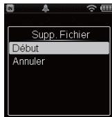 OLYMPUS DM-901 - Suppression d'un méo vocal - 8