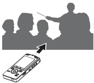 OLYMPUS DM-901 - Procedure d'enregistrement basique - 1