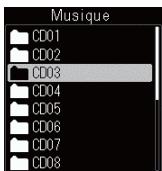 OLYMPUS DM-901 - Quand [Musique] est selectionné : - 2