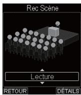 OLYMPUS DM-901 - Appuyez sur la touche  ou  pour selectionner la situation d'enregistrement souhaitee. - 2