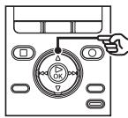 OLYMPUS DM-901 - Appuyez sur la touche  pour selectionner [Début]. - 1