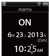 OLYMPUS DM-901 - Paramètre de la date d'exécution : - 1