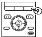 OLYMPUS DM-901 - Appuyez sur la touche F3 (ENTRER) pour finaliser le réglage. - 1