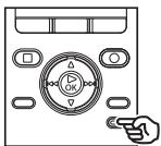 OLYMPUS DM-901 - Appuyez sur la touche ERASE. - 1