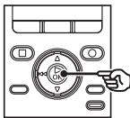 OLYMPUS DM-901 - Enregistrement d'un méo vocal à une date définie - 1