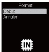 OLYMPUS DM-901 - Formatage d'un support d'enregistrement [Format] - 2