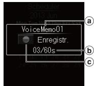 OLYMPUS DM-901 - Enregistrement d'un méo vocal à une date définie - 6