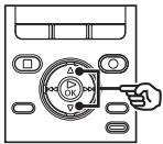 OLYMPUS DM-901 - Appuyez sur la touche  ou  pour selectionner [Connexion Wi-Fi] ou [Modif. mot de passer]. - 1