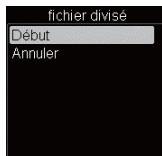 OLYMPUS DM-901 - Appuyez sur la touche  pour selectionner [Début]. - 2