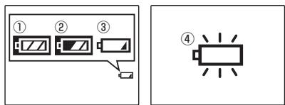 FUJIFILM JX250 - Vérifiez le niveau de la batterie. - 1