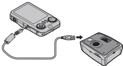 FUJIFILM JX250 - Raccordement de l'appareil photo - 1