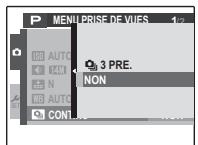 FUJIFILM JX250 - Utilisation du menu prise de vue - 2