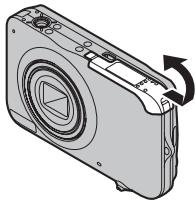 FUJIFILM JX250 - Insertion d'une carte mémoire - 1