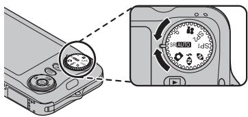 FUJIFILM JX250 - Molette de mode - 1