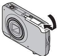 FUJIFILM JX250 - Fermez le couvercle du compartment de la batterie. - 1