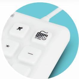 URBANFACTORY AKB68UF - SANEE Clavier antibactérien USB à la norme IP68 - 7
