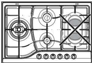 HOTPOINT-ARISTON PH 750 TIX/HA - Quelques conseils pratiques pour比较好 utiliser les brûleurs centraux "Demi-Poissonnière" - 5