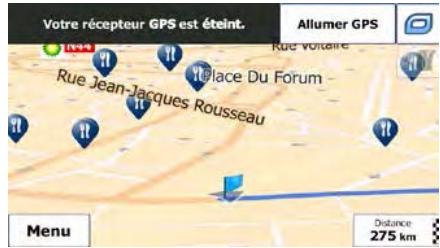MAPPY ITI E518 CAV EUR - Determiner un nouveau point de départ de l'itinéraire - 6
