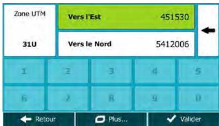 MAPPY ITI E518 CAV EUR - Saisir les coordonnées de la destination - 4