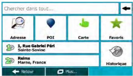 MAPPY ITI E518 CAV EUR - Determiner un nouveau point de départ de l'itinéraire - 4