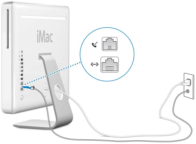 APPLE iMac G5 MADG3F/A - Annexe c 67 connexion à internet - 2