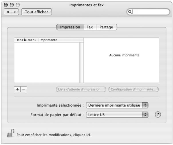 APPLE iMac G5 MADG3F/A - Pour configurer une imprimante : - 1