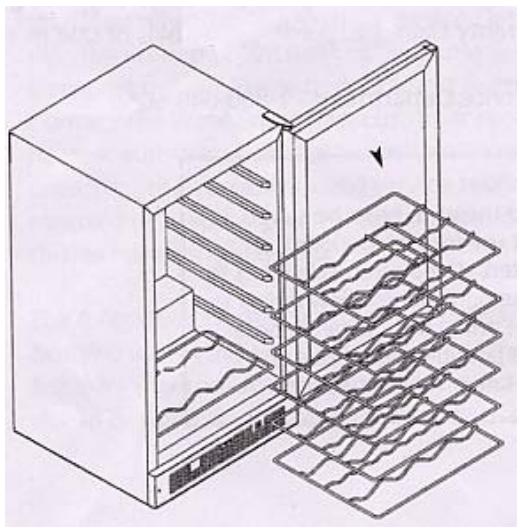 CLIMADIF CV 42 TWIN - Clayettes en acier (suivant modèles) : - 1