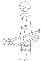 SEGWAY E22 - Repliement et transport - 3